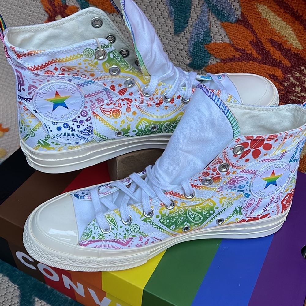 Converse A02266C All Star
CHUCK Taylor 70 HI
WHITE/UNIVERSITY RED Men’ sneakers - Picture 11 of 16